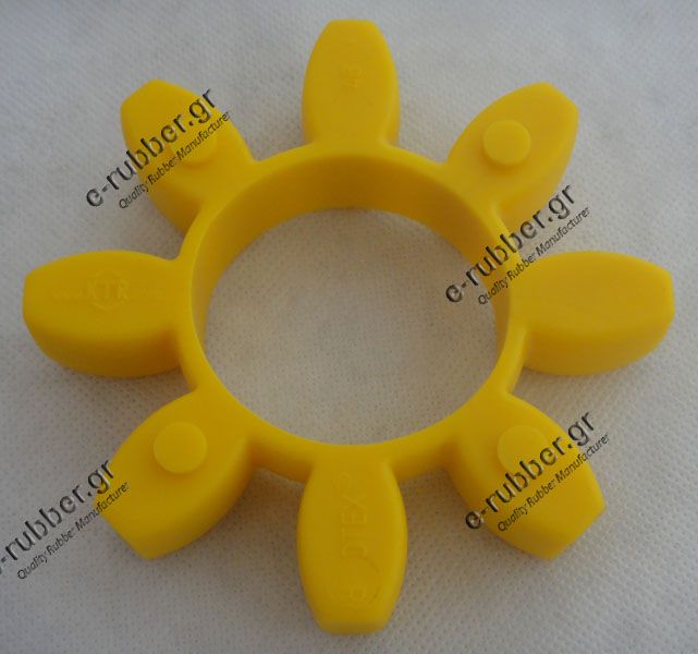 ROTEX 48 Spider Coupling 92sh A YELLOW Original erubber.gr